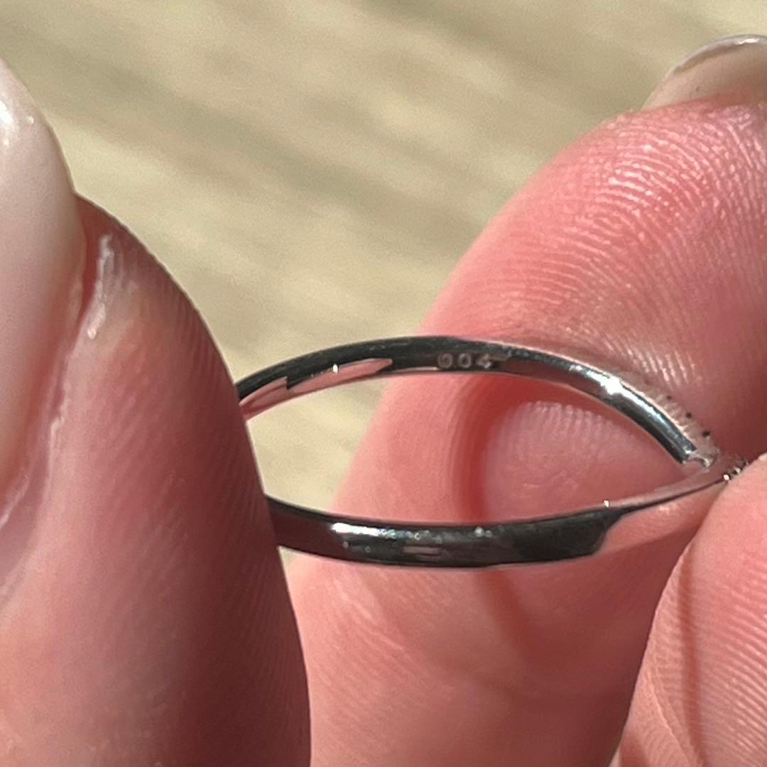 【starjewelry】WISHBONE V RING(Pt950)