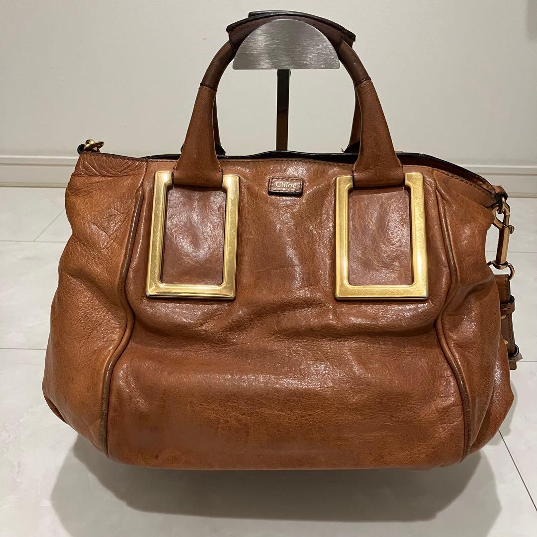 Chloe ETHEL クロエ エテル 2wayショルダーバッグ 本革 レザー