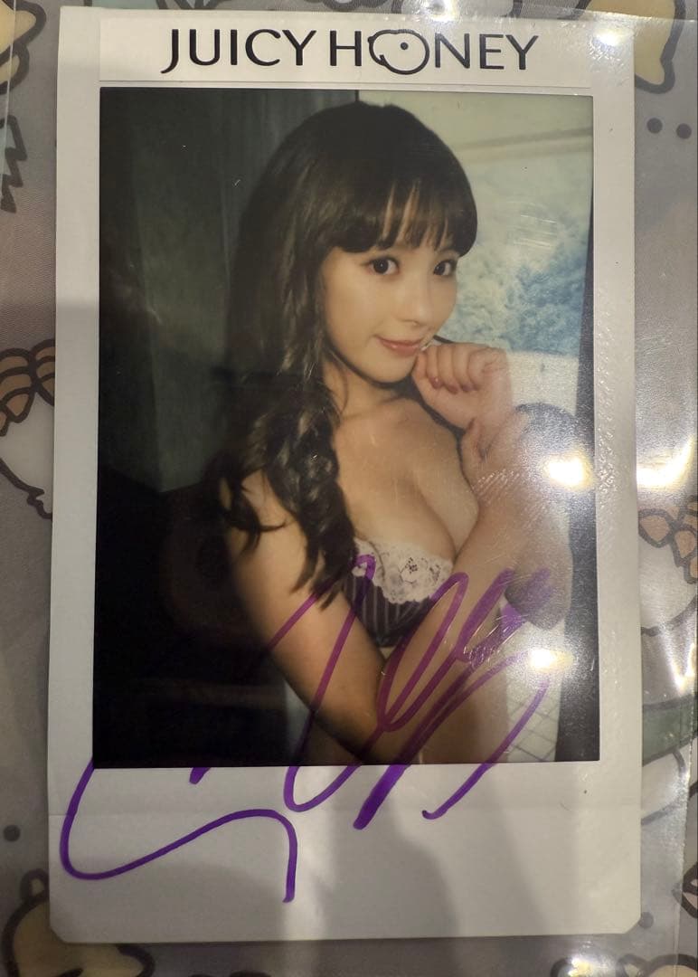 ジューシーハニー 20th 桃乃木かな 直筆サインチェキ