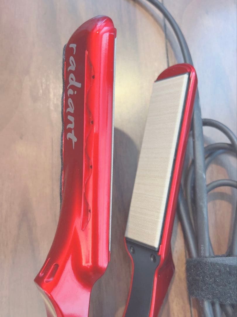 ラディアント 28mm ヘアアイロン ストレート プロ仕様 シルクプレート