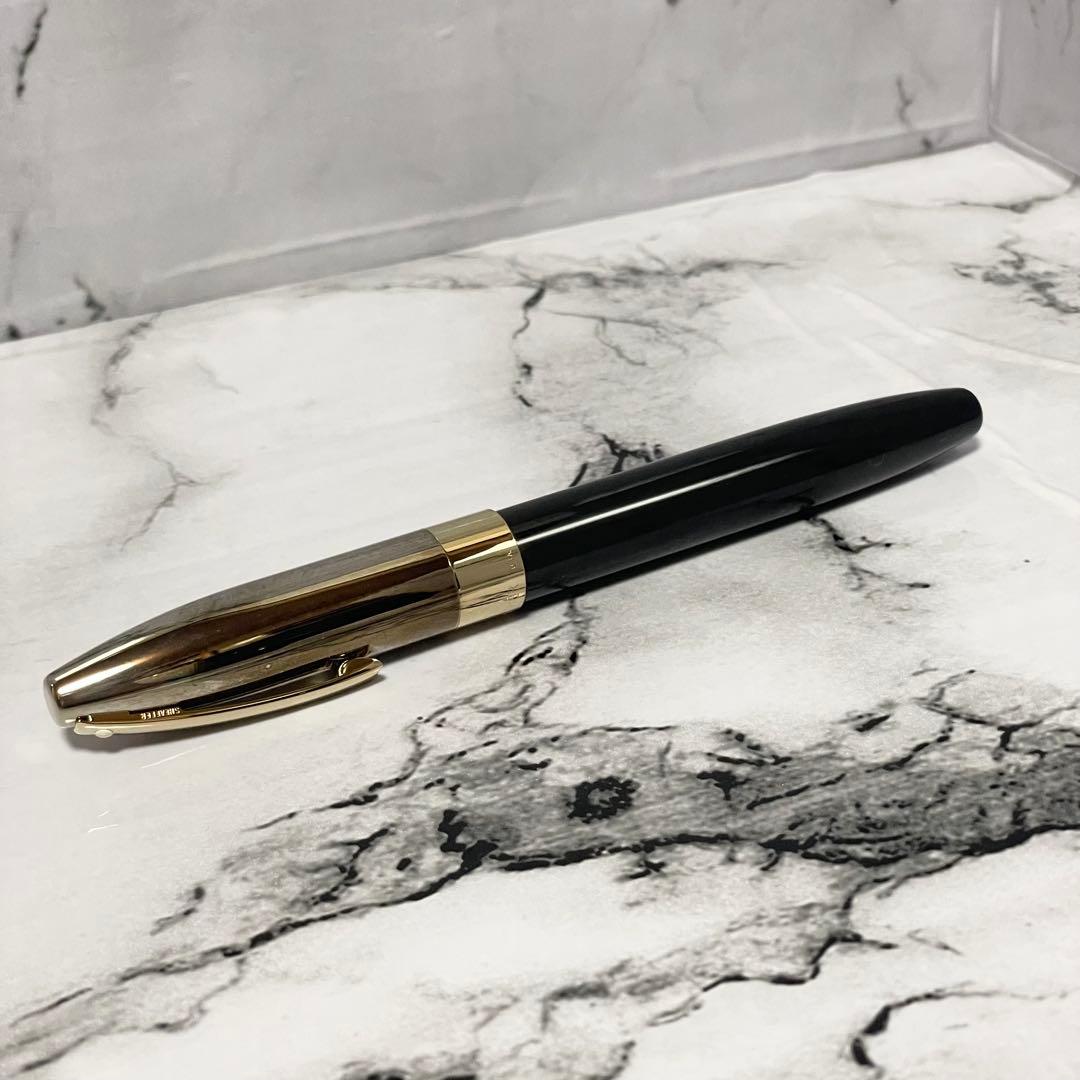 ☆超美品☆ SHEAFFER レガシーヘリテージ万年筆　ブラック ペン先18K