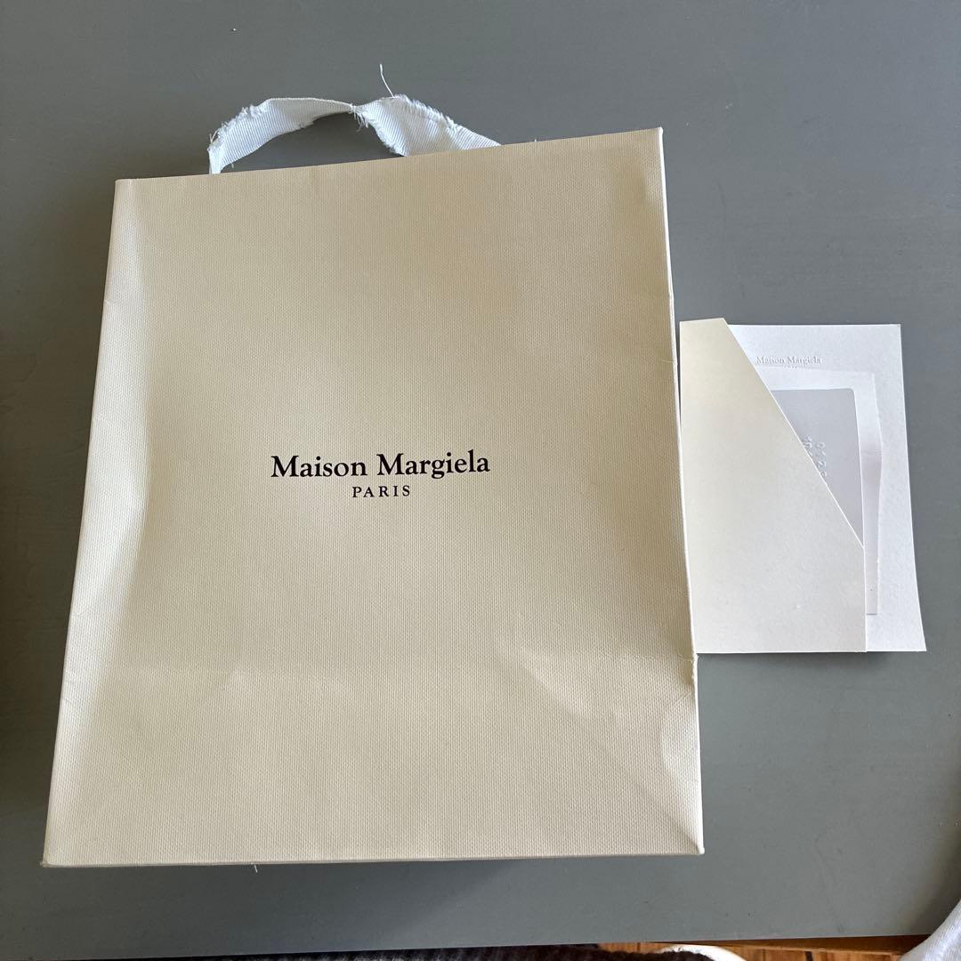 マルジェラメタリックグレー 三つ折り財布