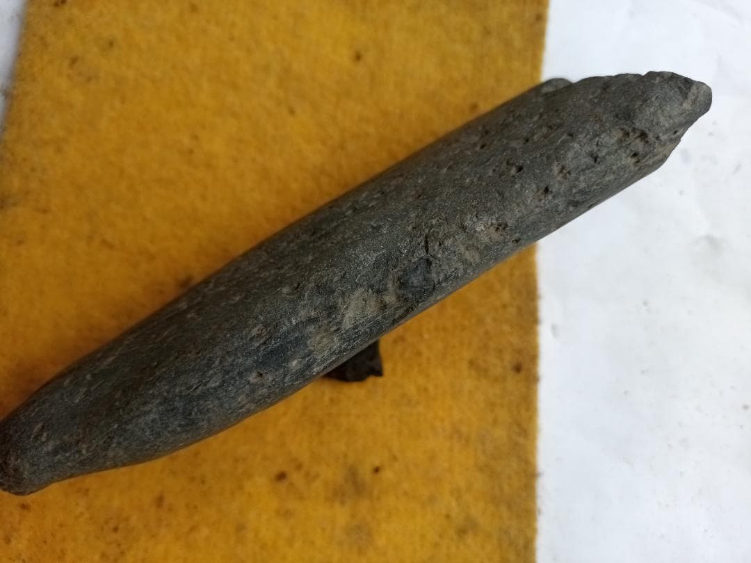 握り槌　出土石斧　石器　縄文時代　新石器時代　変間岩　片岩？　磨製石器　186