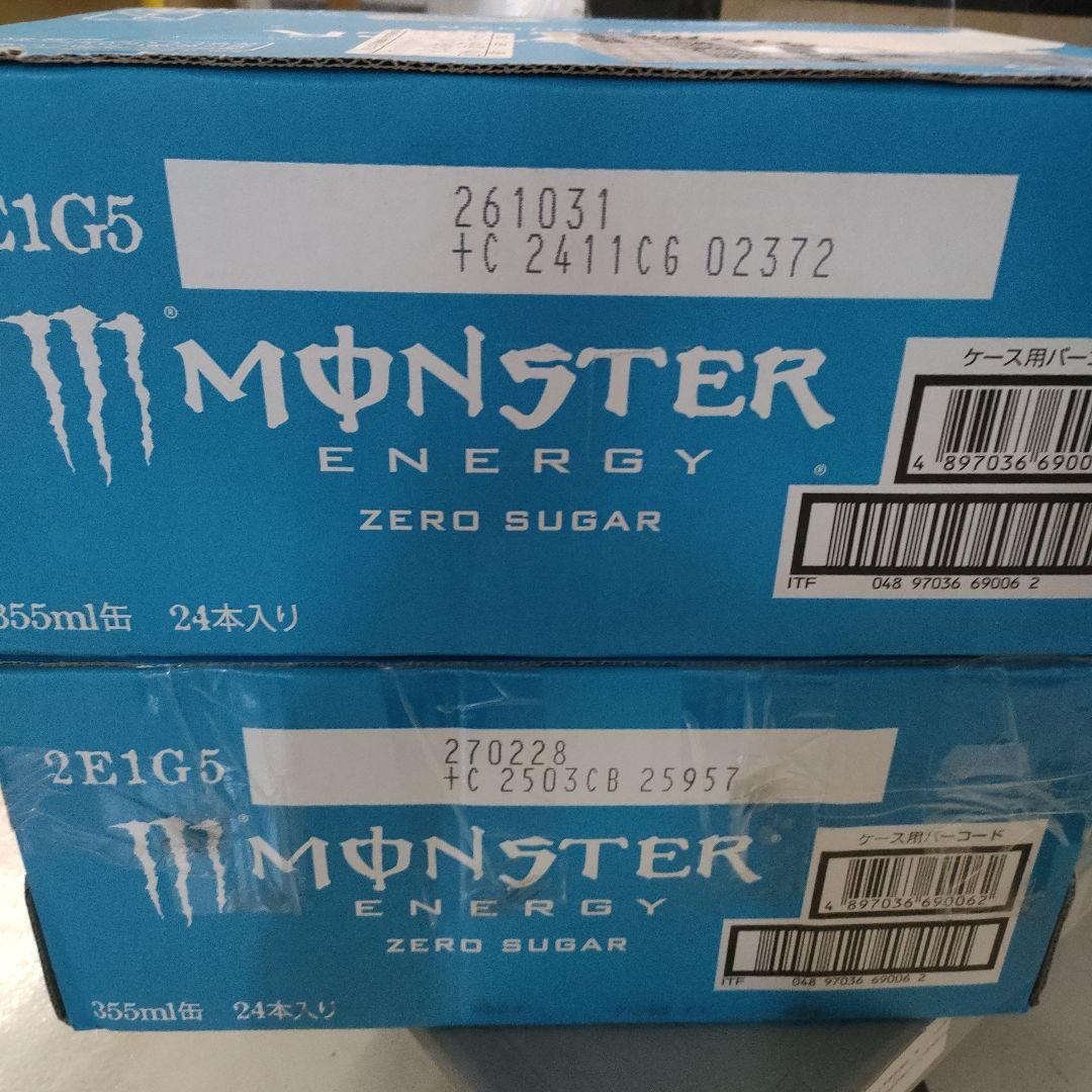 2【48本】モンスターエナジーゼロシュガー