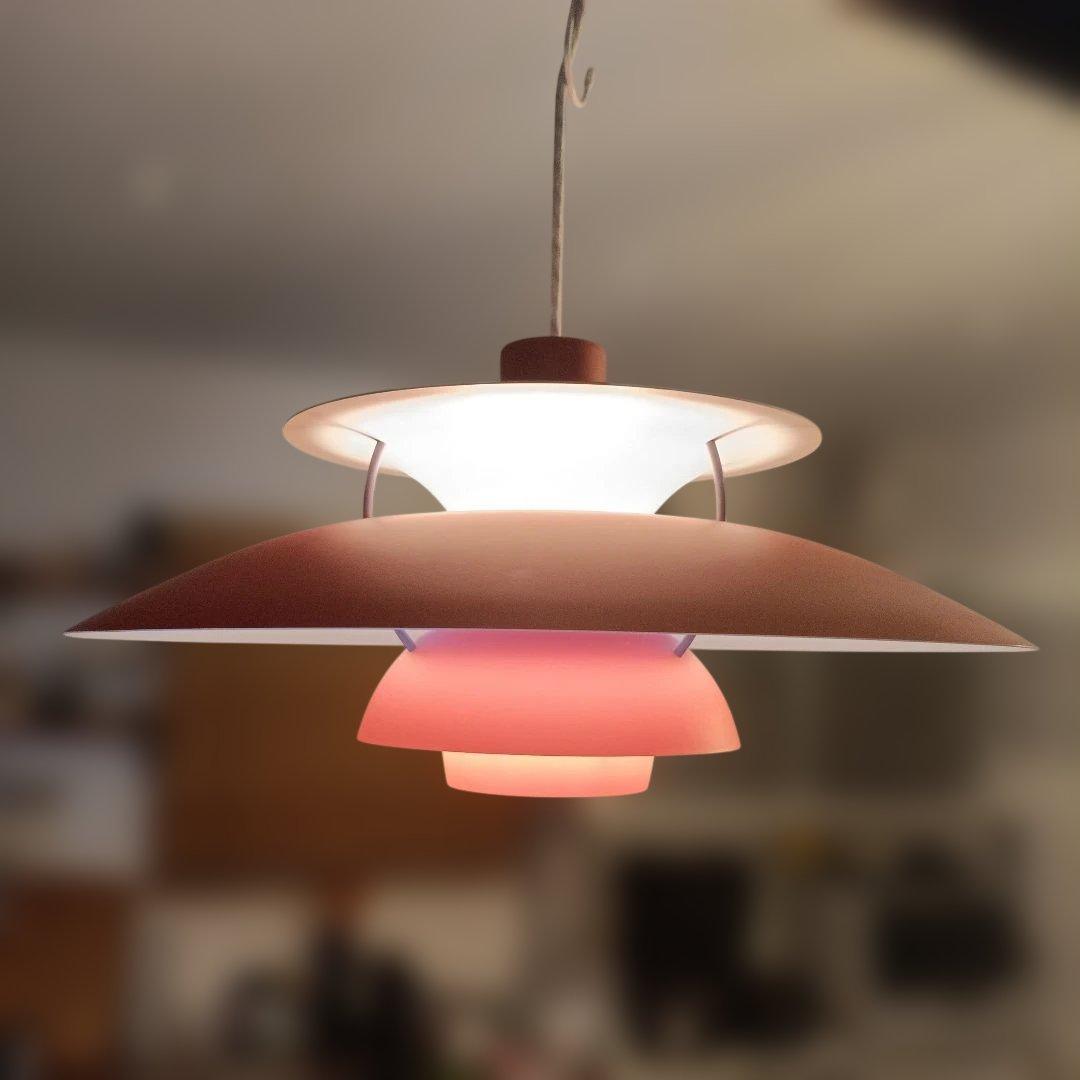 ルイス・ポールセン　PH5　レッド　ヴィンテージ