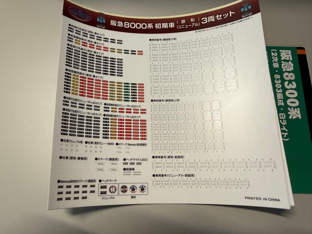 阪急8000系鉄コレ 8両セットD