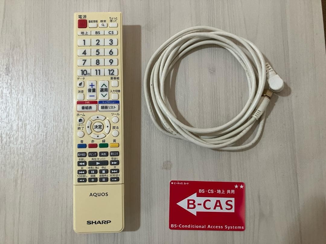 SHARP AQUOS 40型液晶テレビ LC-40R30 BD/HDD録画内蔵