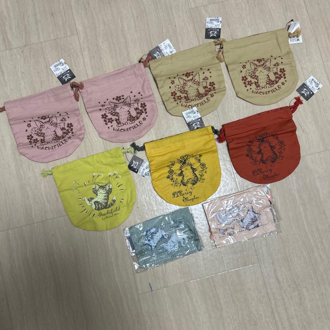 わちふぃーるど（Wachifield）　ダヤン　巾着袋　大量まとめ売り！