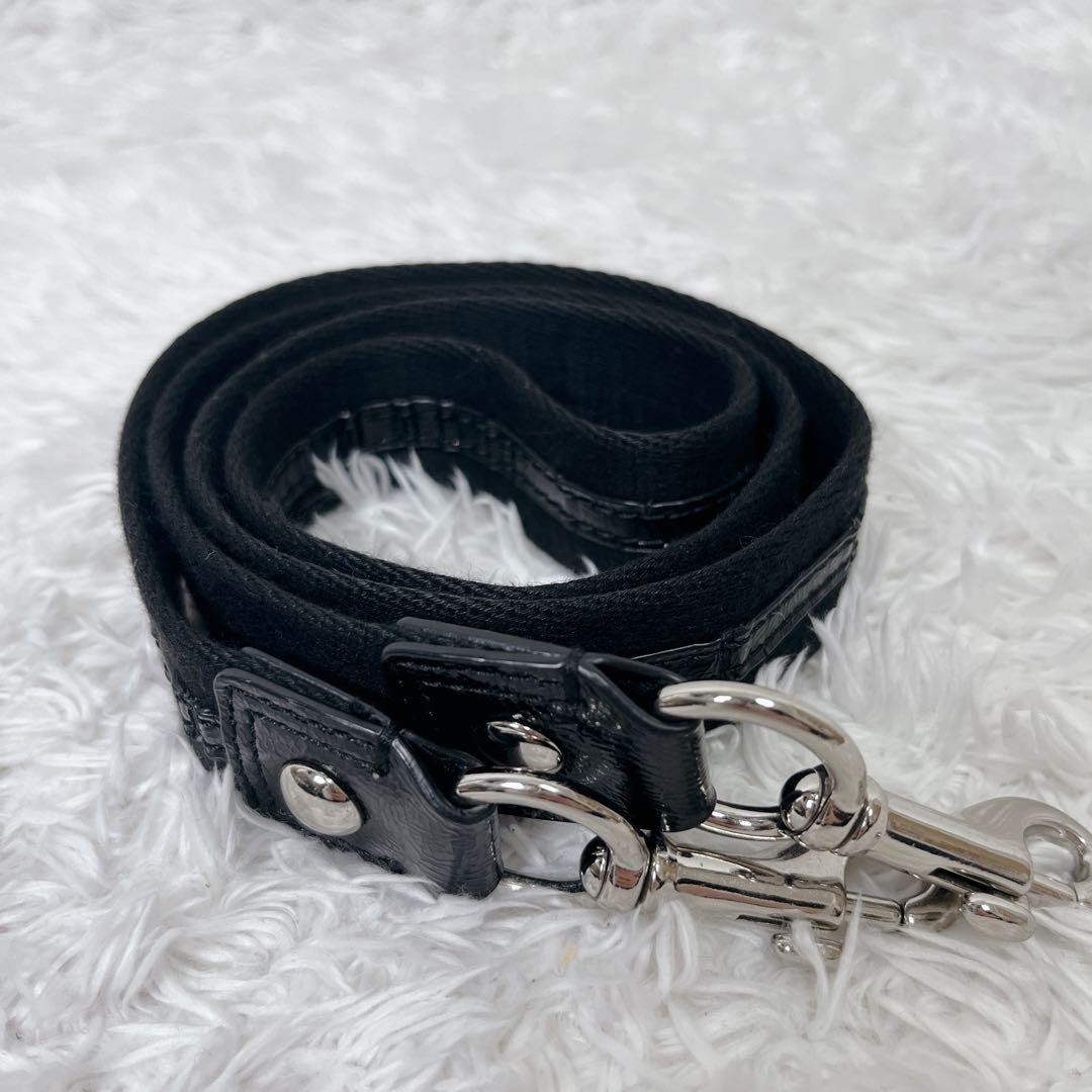 コーチ　2way ショルダーバッグ F20044 ブラック ハートチャーム