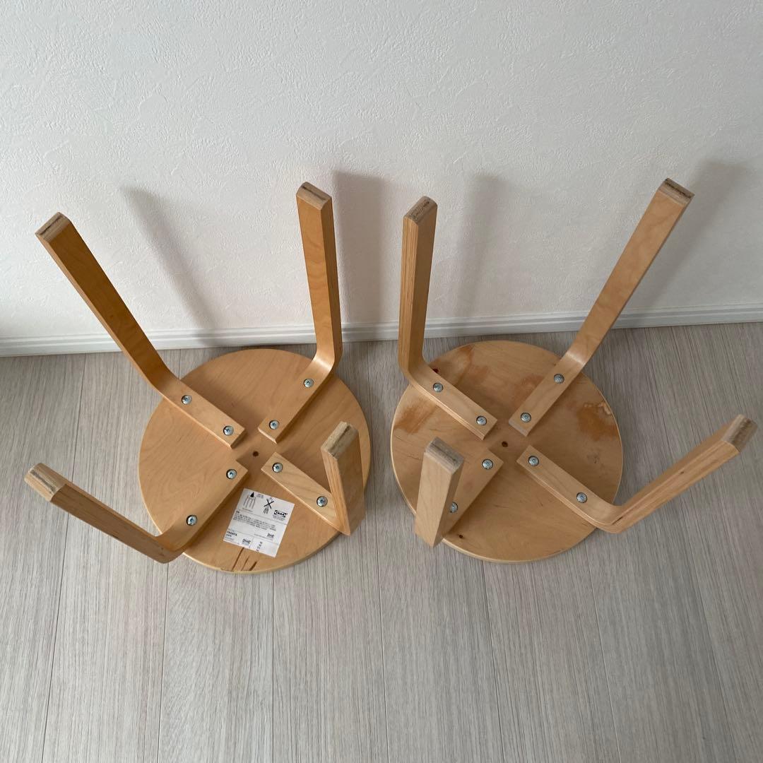 IKEA イケア FROSTA フロスタ スツール 2脚セット