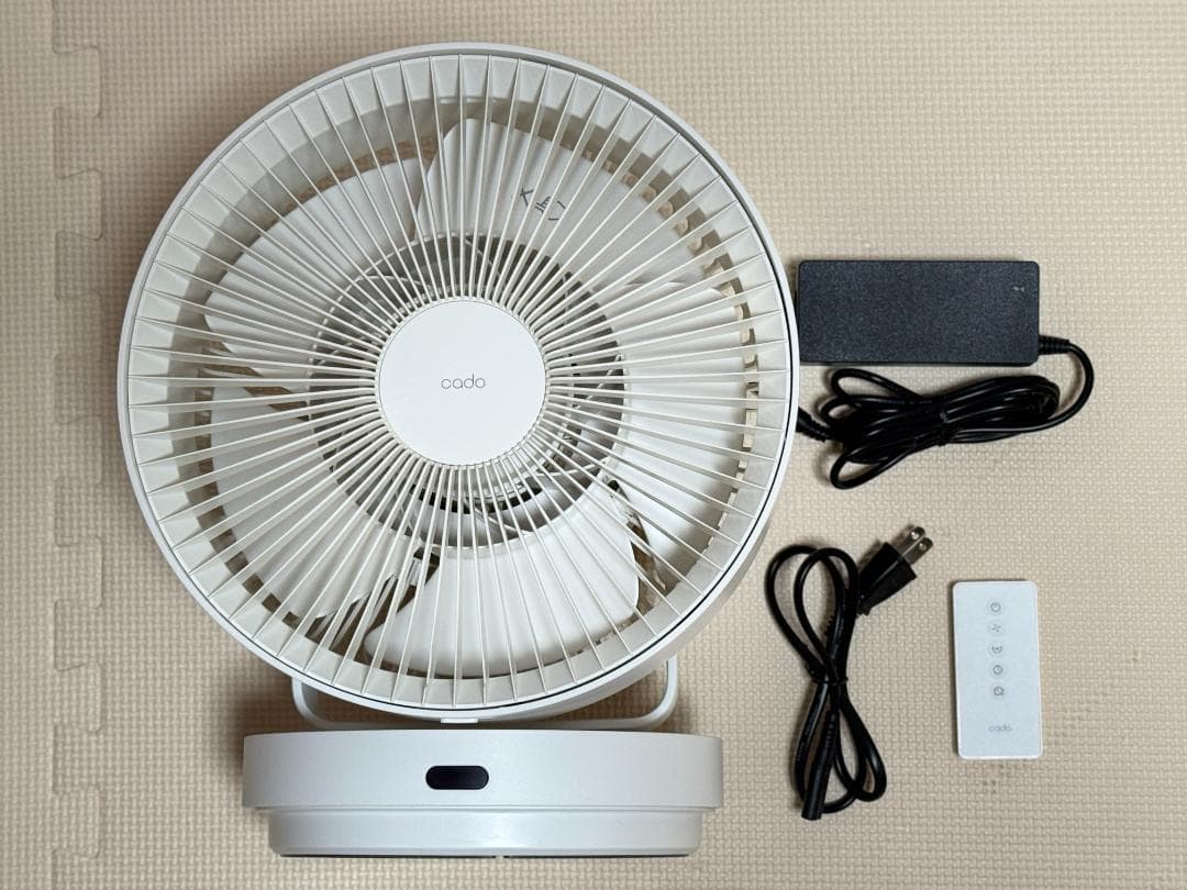 【未使用品】cado 除菌サーキュレーター STREAM 1800 ホワイト