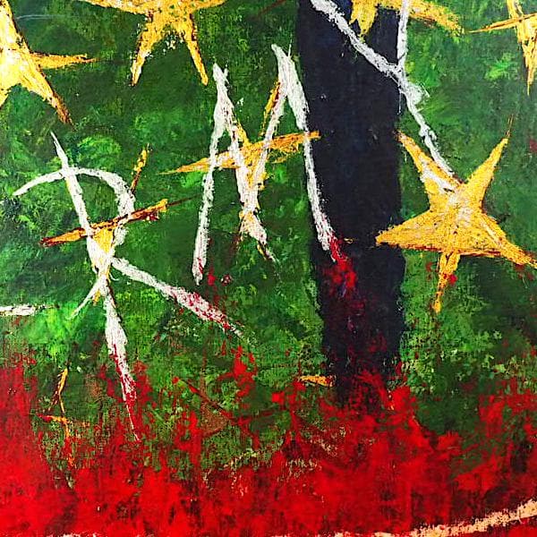 COTE MER デザイナー NORIO SATO 直筆サイン入りアート 緑