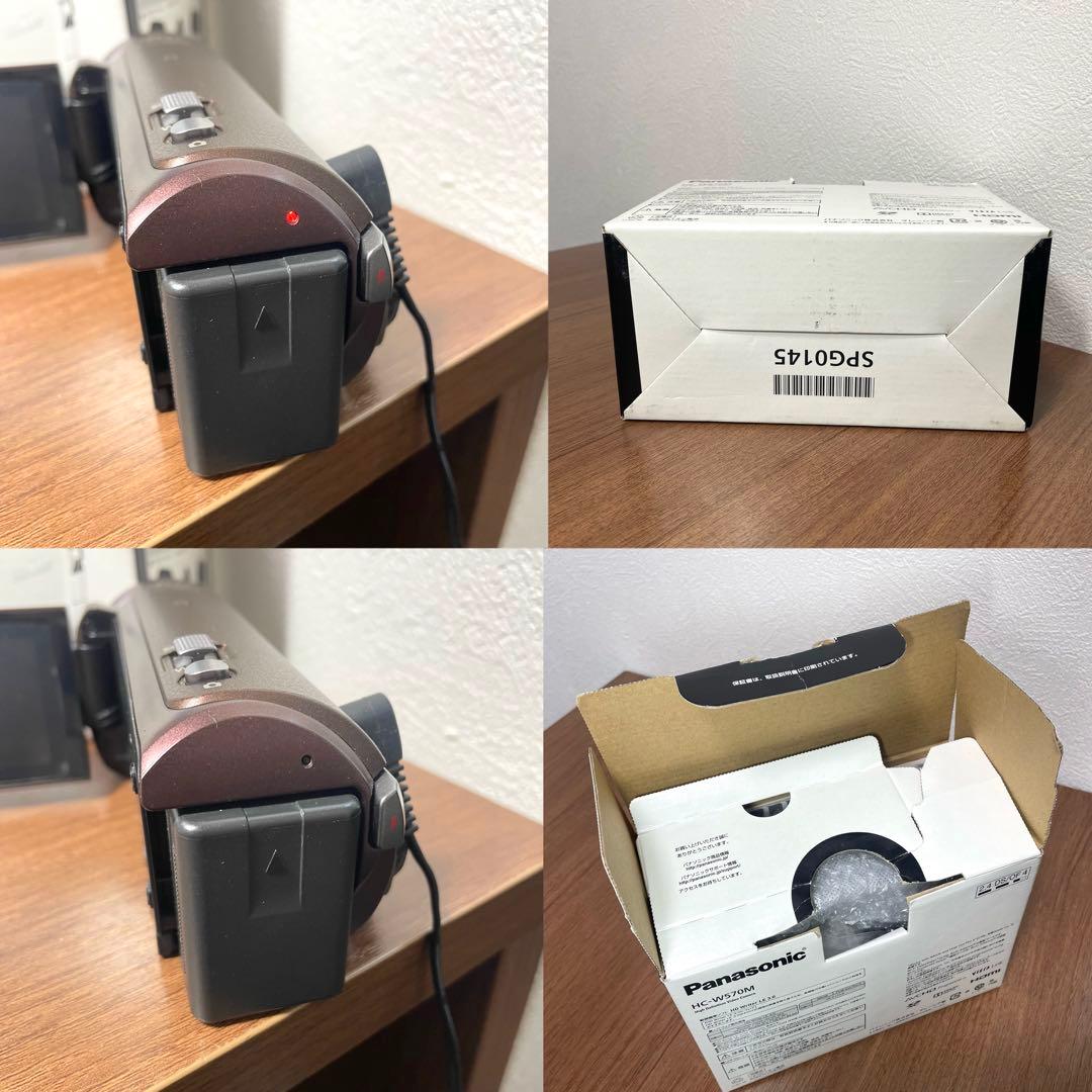 早い物勝ち！【美品】Panasonic ビデオカメラ　フルHD 4K 動作正常