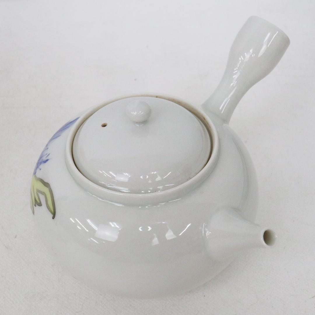 宗家 仏手柑 煎茶道具 市岡和憲 造 急須 湯呑5客揃