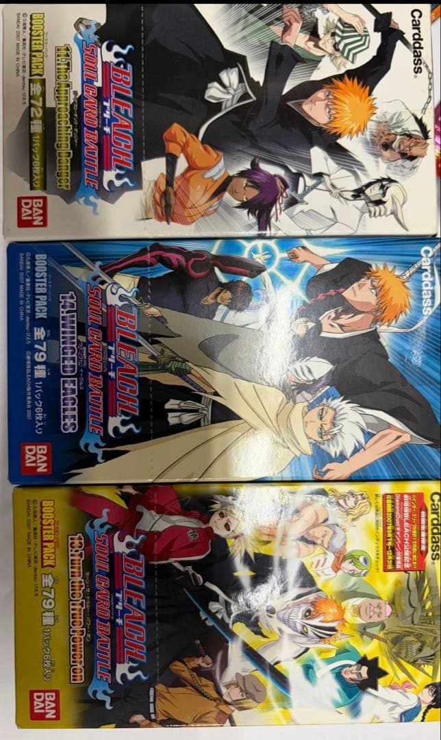や*ん様 【新品未開封品セール】BLEACH トレーディングカードセット3ボック