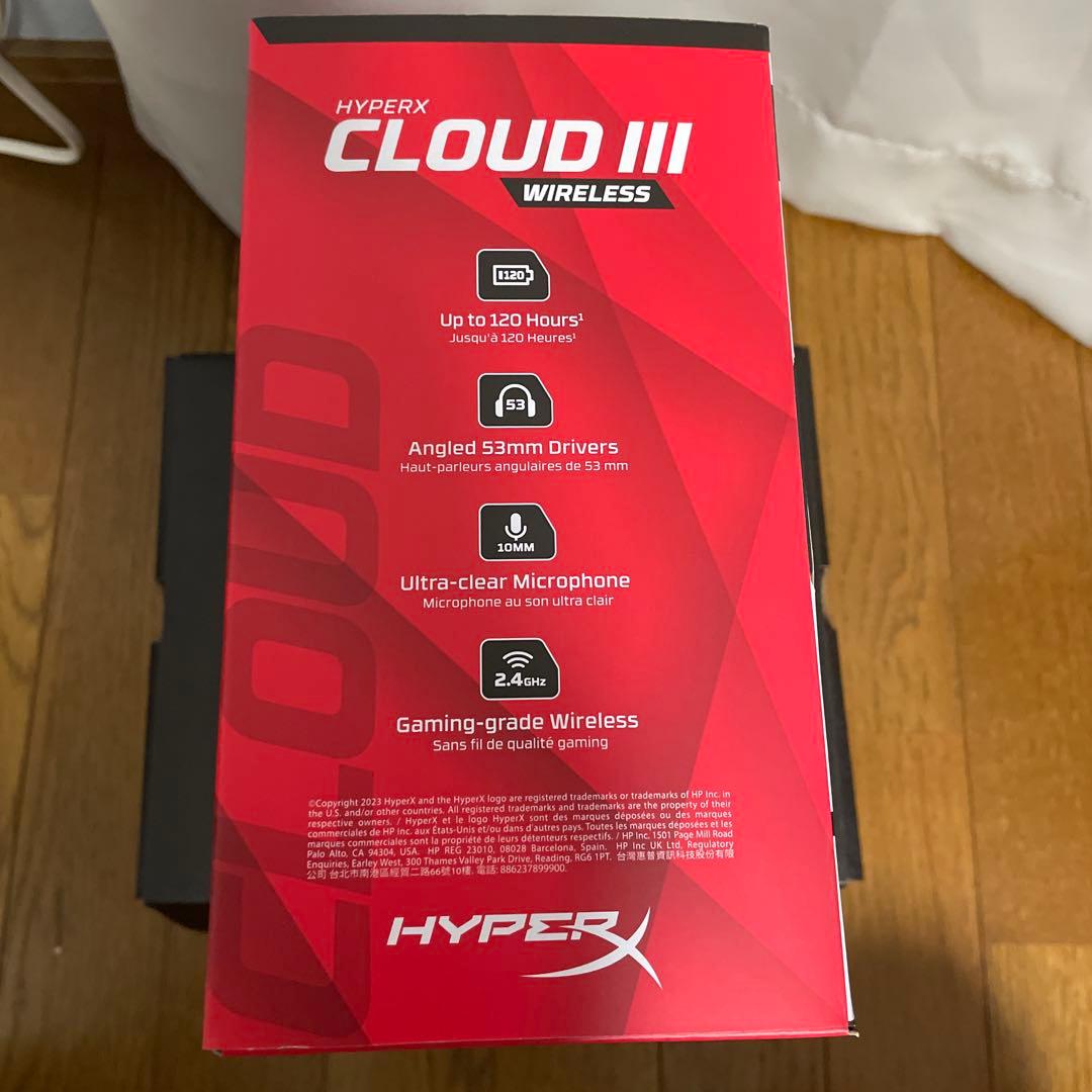 HYPERX CLOUD III WIRELESS ゲーミングヘッドホン