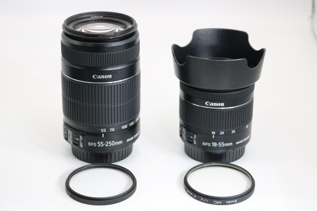 美品 【Canon EOS Kiss X10i ダブルレンズセット】 安心保証◎