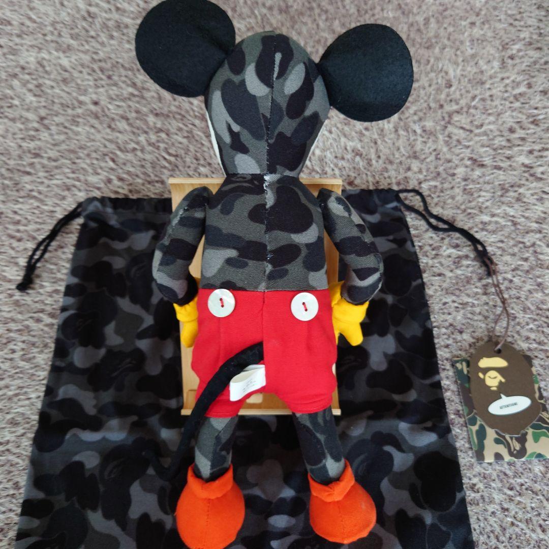 ★APE エイプ×DISNEY ディズニー 初期 ミッキーマウス ぬいぐるみ★