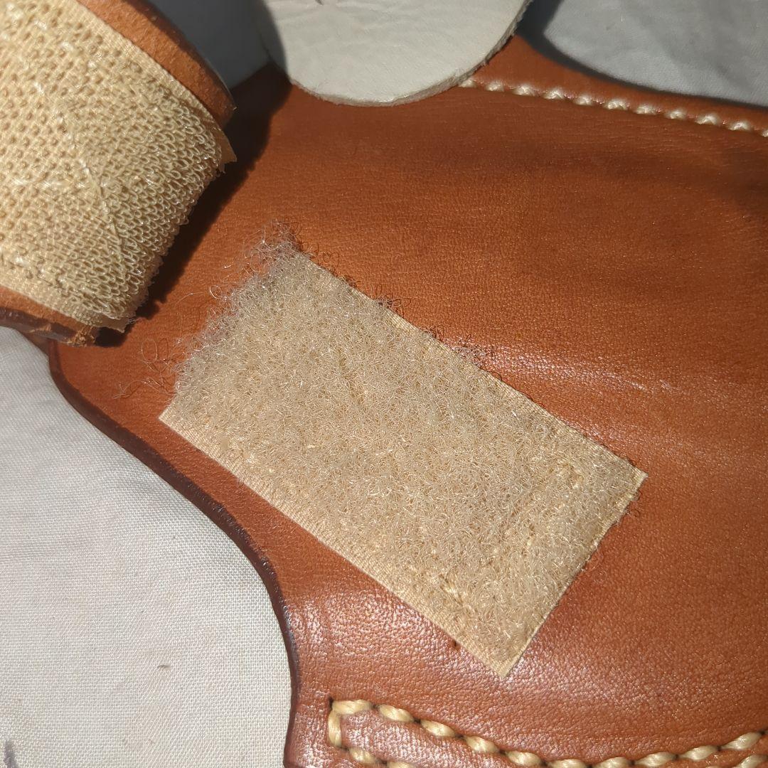 safariland　実物　小型ピストル用　本革レザーショルダーホルスター