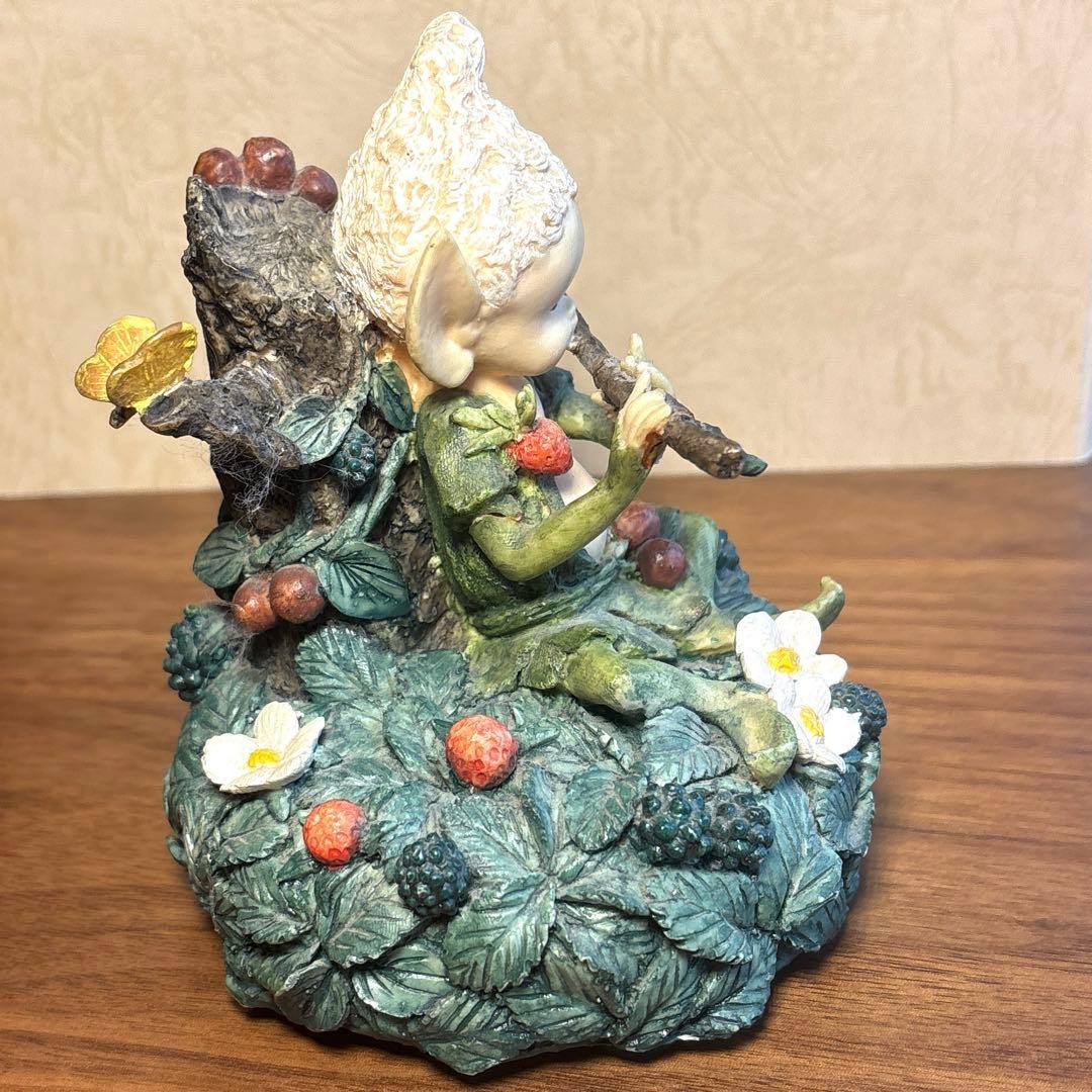 【最終値下げ】【希少】与勇輝　妖精の陶器フィギュア　人形　ニングル