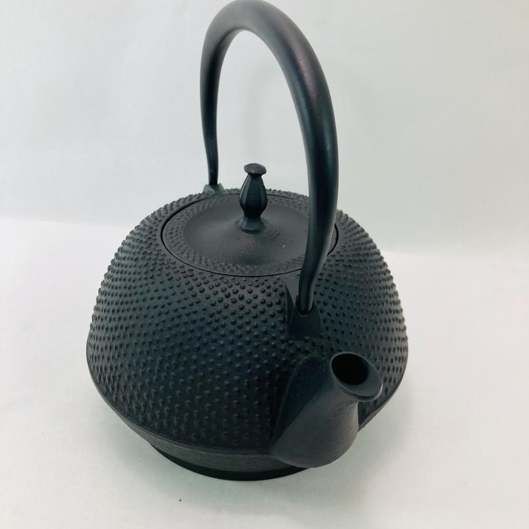 南部鉄器 鉄瓶 丸南部アラレ 1.2L 日本製 ガスIH対応 MT-214