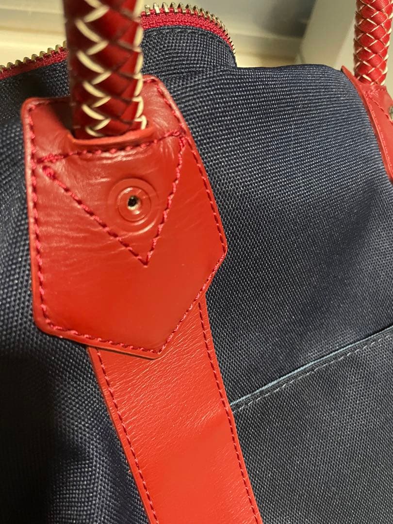 希少Vivienne Westwood ビジネスバッグ ネイビー/レッド