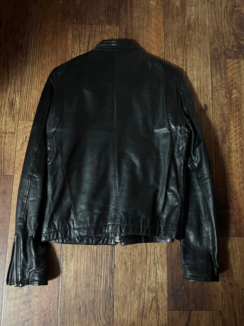 BEAUTY&YOUTH ユナイテッドアローズ　羊革シングルライダースジャケット