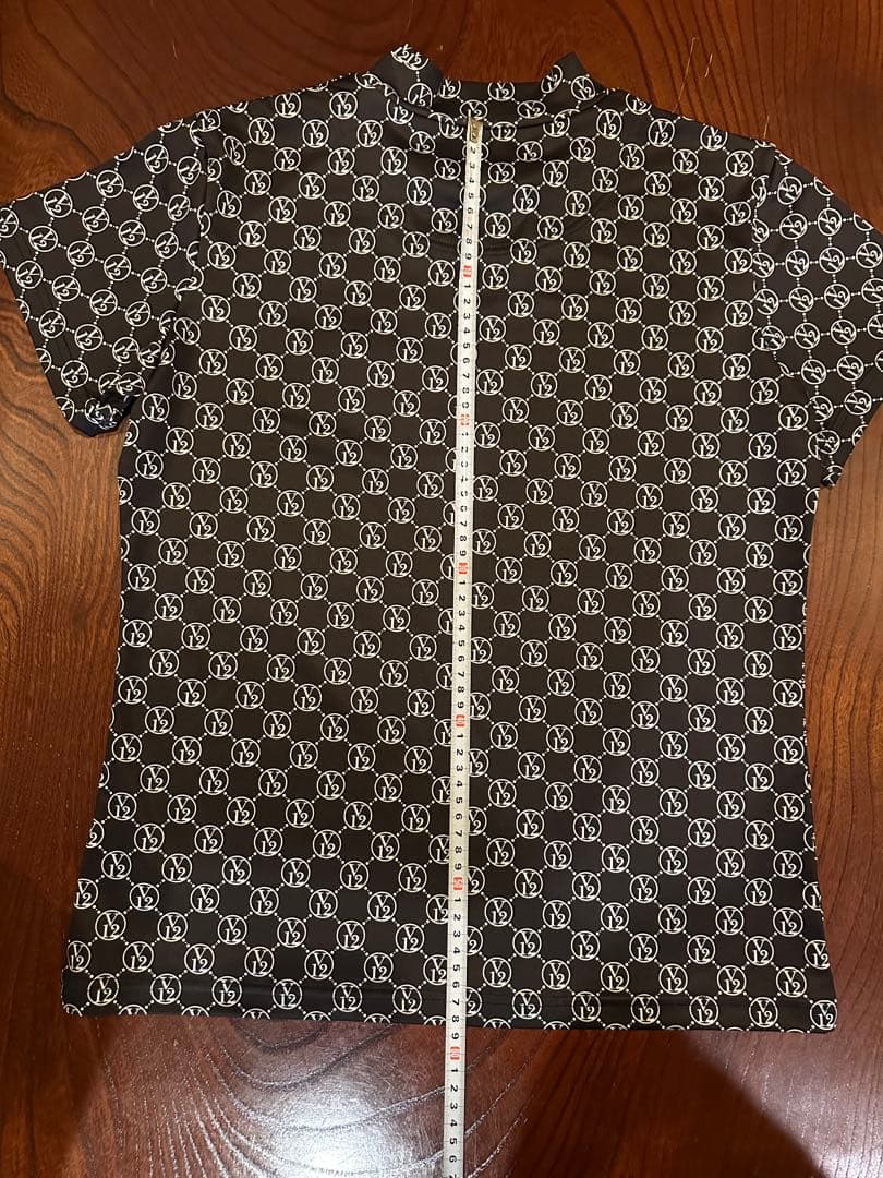 V12 モックネック 半袖シャツ サイズ2