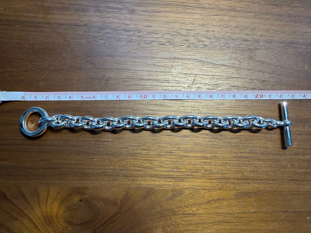 アクセサリー LAVER 15MM CABLE CHAIN T BAR Lsize