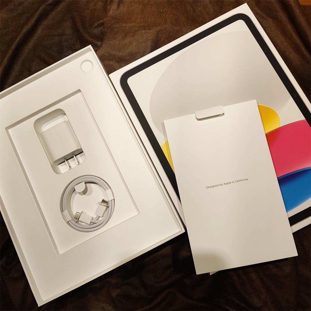 美品 iPad 第10世代 WiFiモデル 64GB シルバー