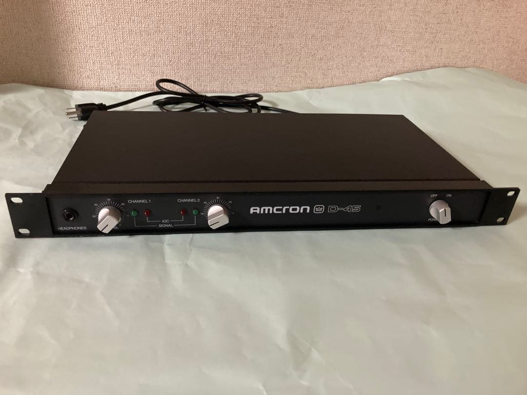 AMCRON D-45 パワーアンプ CROWN 美品
