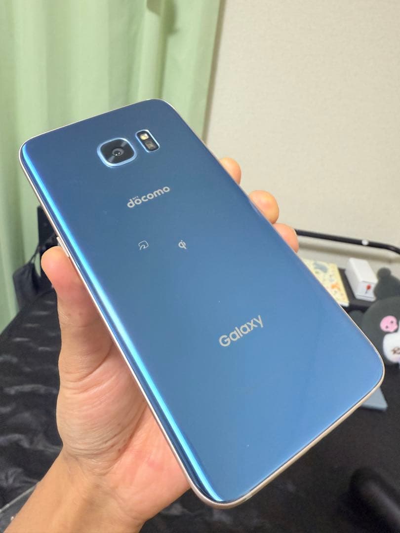 スマートフォン本体 Galaxy S7 edge docomo Blue