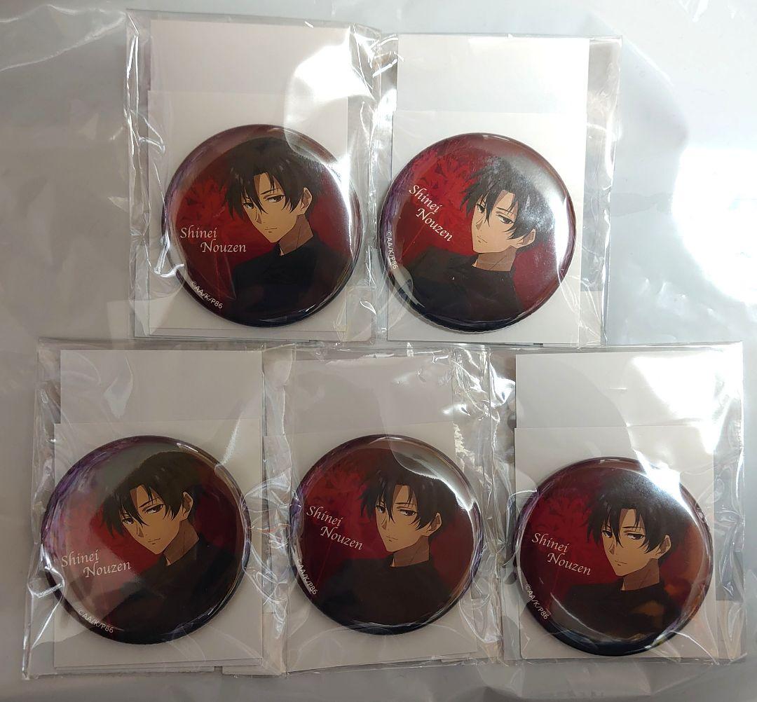 86 エイティシックス 缶バッジ&チェキ風カードセット × 5セット シン