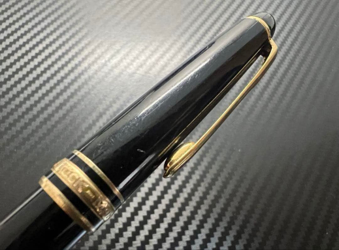 美品 144 M ブラック 中白 モンブラン 万年筆