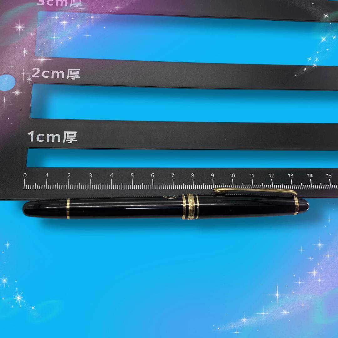 美品 モンブラン マイスターシュテュック 万年筆 #144 ペン先14K 細字