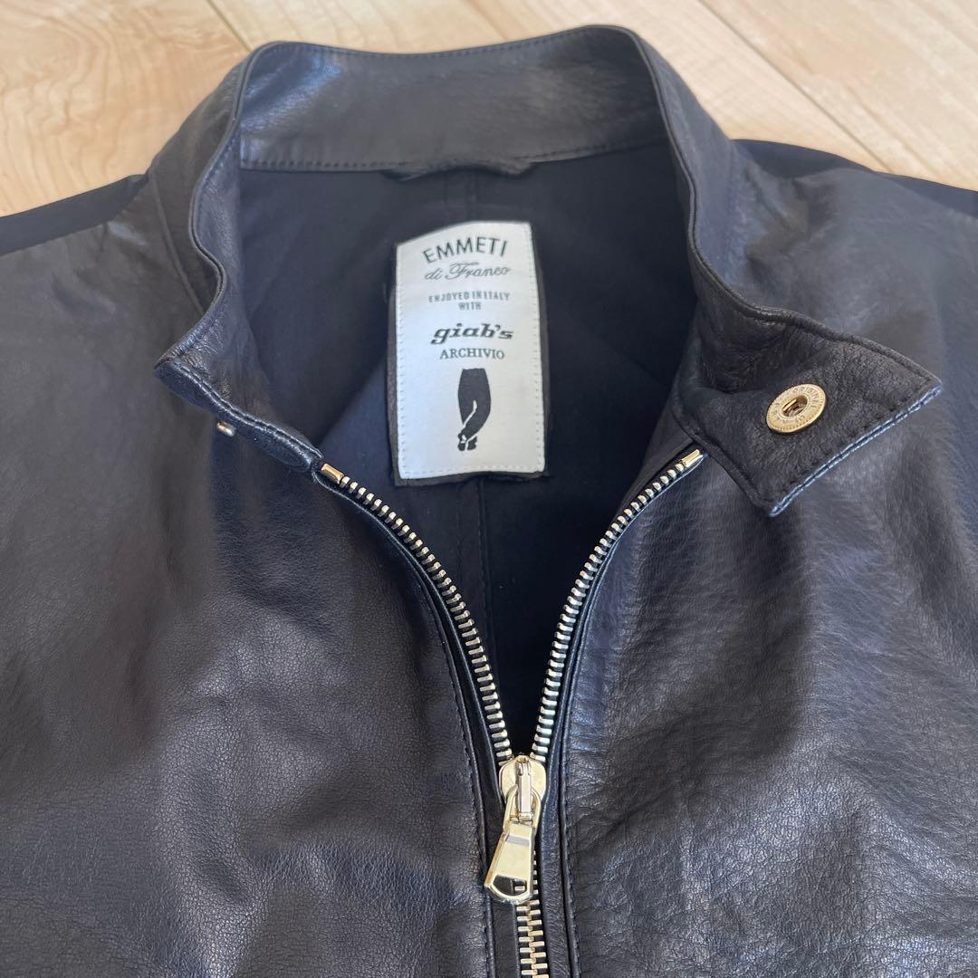 LEON掲載　EMMETI giab's Archivio ライダース　46