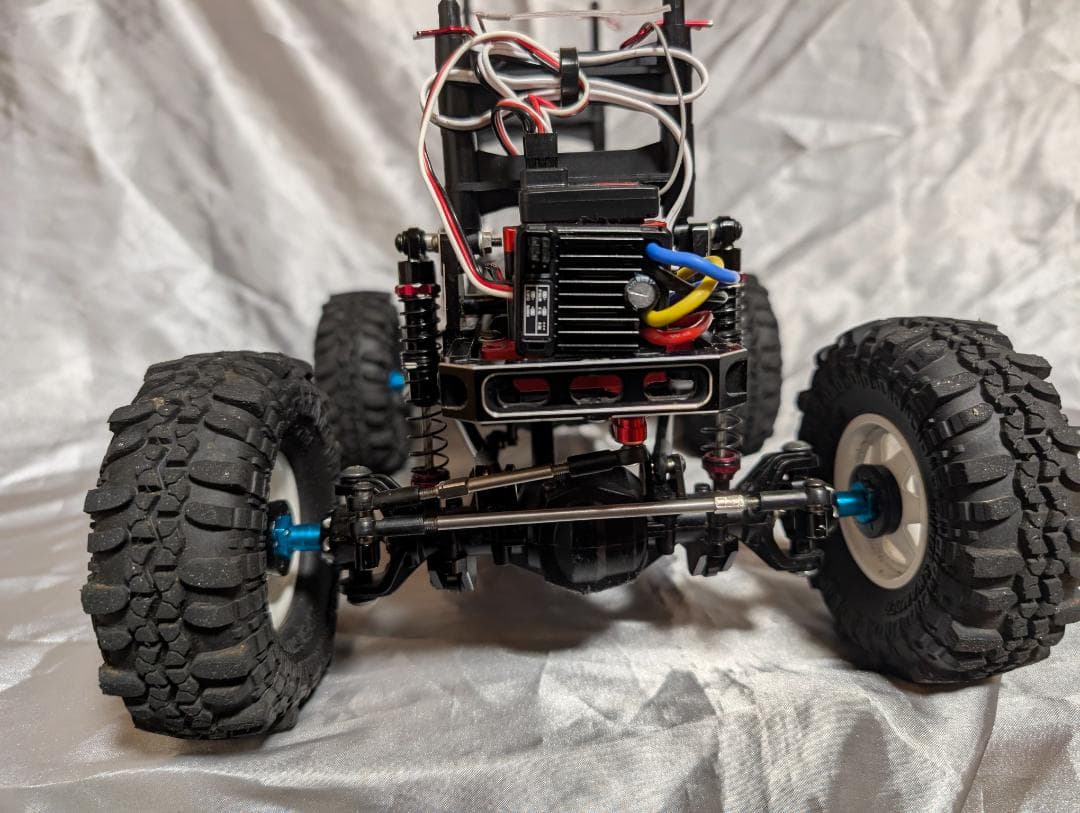 ★釣り好き親玉 タミヤフォード バハ ブロンコ CC-02シャーシ改