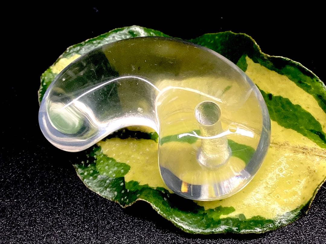 黒平鉱山水晶　今年一番の透明　国産天然石*最強パワー‼️13万円以上の勾玉鑑別書付