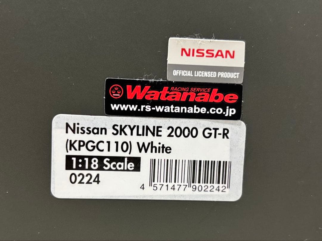 1/18ミニカー イグニッションモデル　ケンメリGTR【新品】
