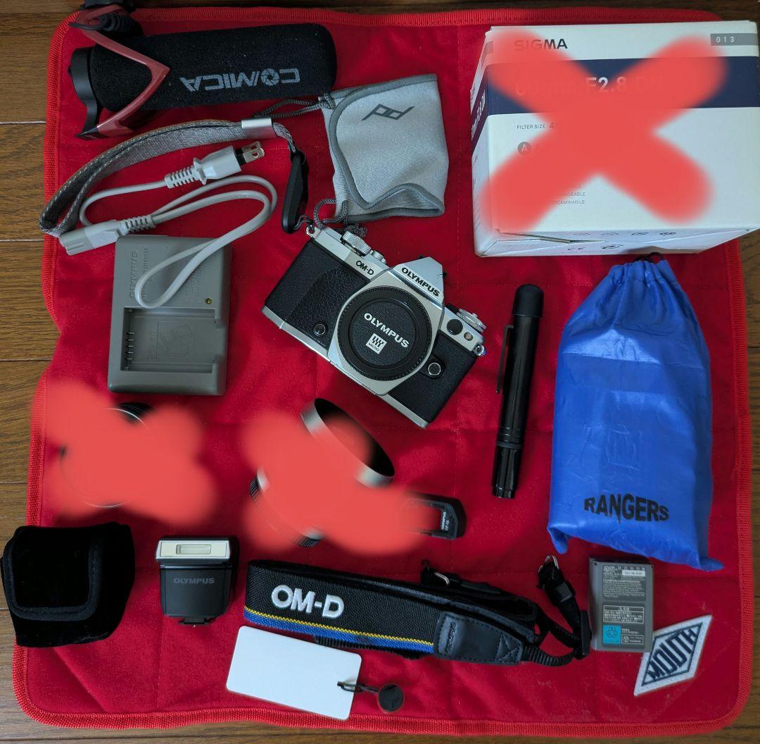 Olympus E-M5 Mark II シャッター回数3千回！