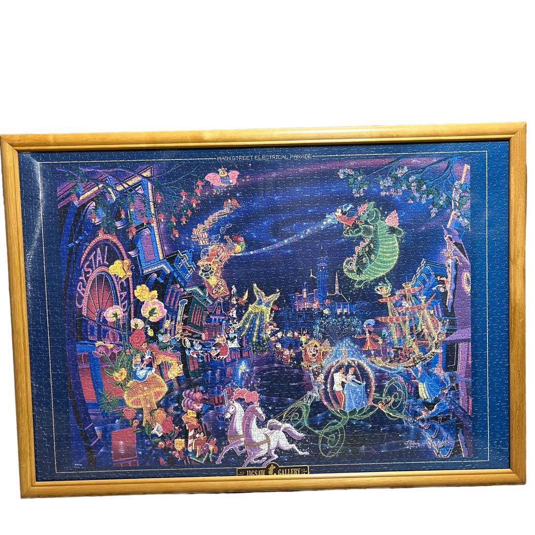 【激レア】ディズニー エレクトリカルパレード　ジグソーパズル レア 完成品◆