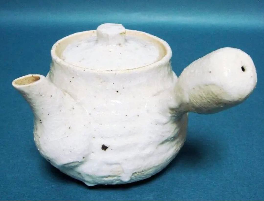 227『志野 急須』う　/骨董品 古美術 古玩 アンティーク