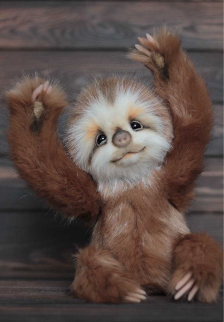 アートドール　ナマケモノ　ぬいぐるみセット　91000円値下げ