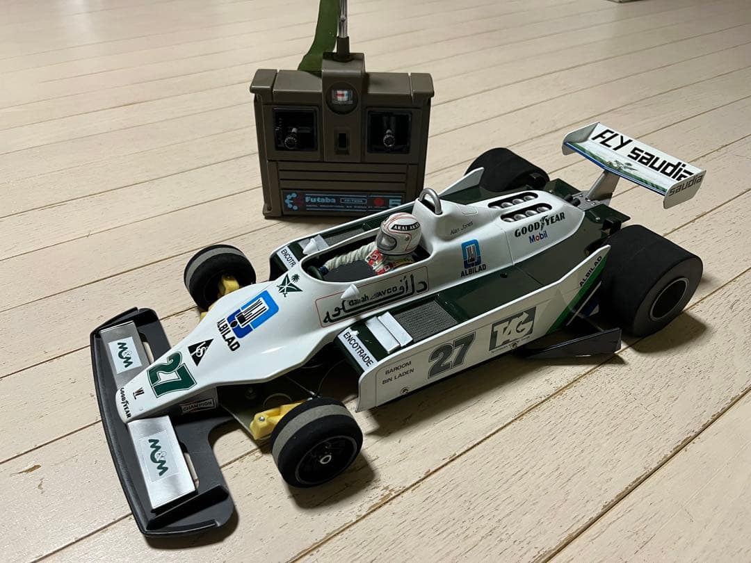 タミヤラジコンカー 1/10 ウイリアムズFW-07(当時物)
