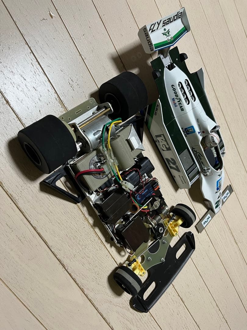 タミヤラジコンカー 1/10 ウイリアムズFW-07(当時物)