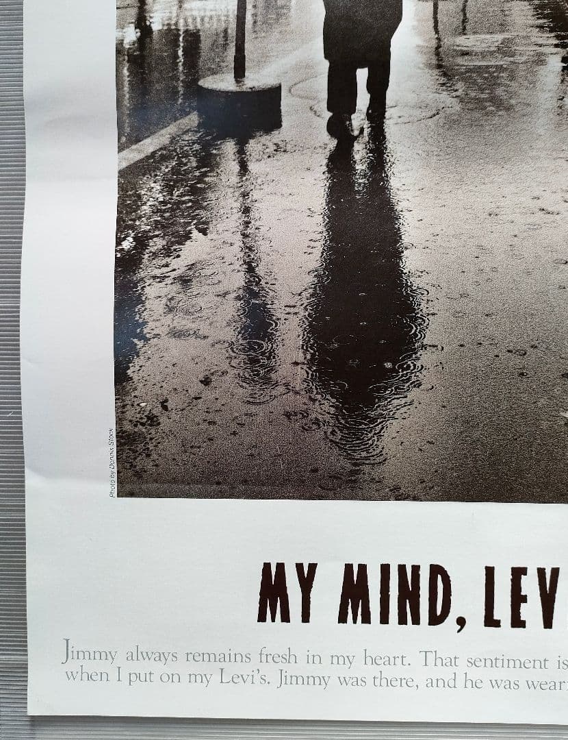 ジェームス・ディーン ポスター ★リーバイス・ジミー★LEVI'S★希少