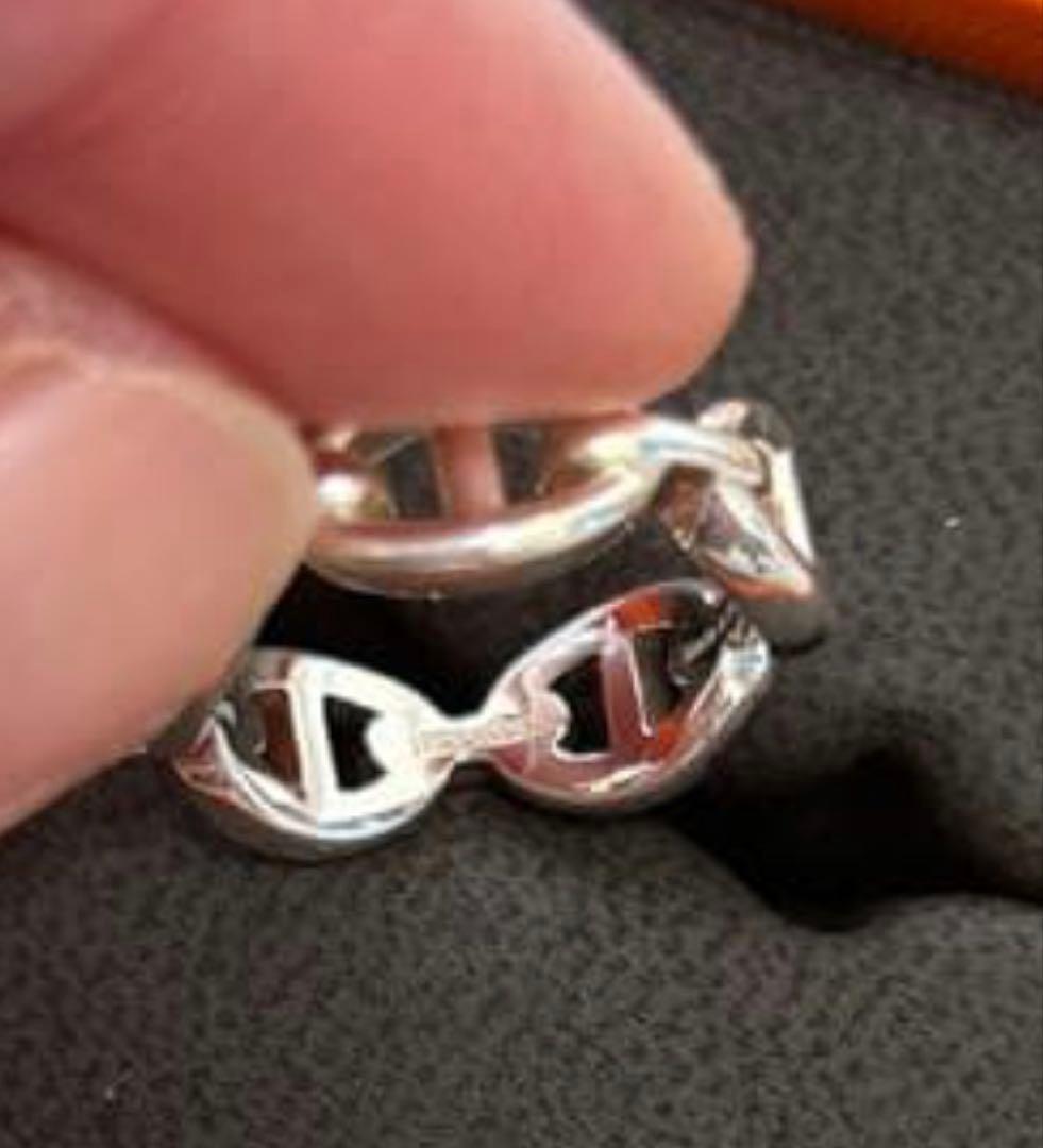 HERMES シェーヌダンクル PM アンシェネ リング 53