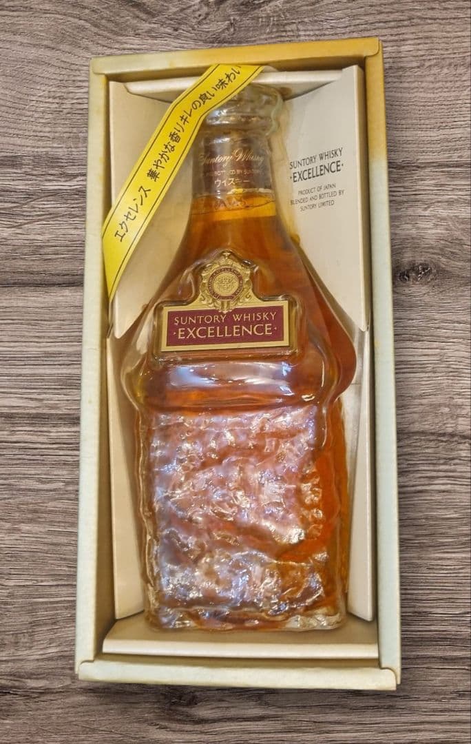 サントリー ウイスキー エクセレンス750mlアルコール43%80周年記念ボトル