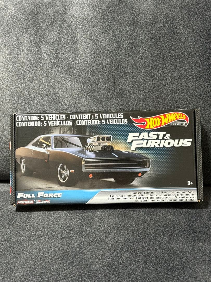ホットウィールプレミアム ワイルドスピード FULL FORCE 5台セット