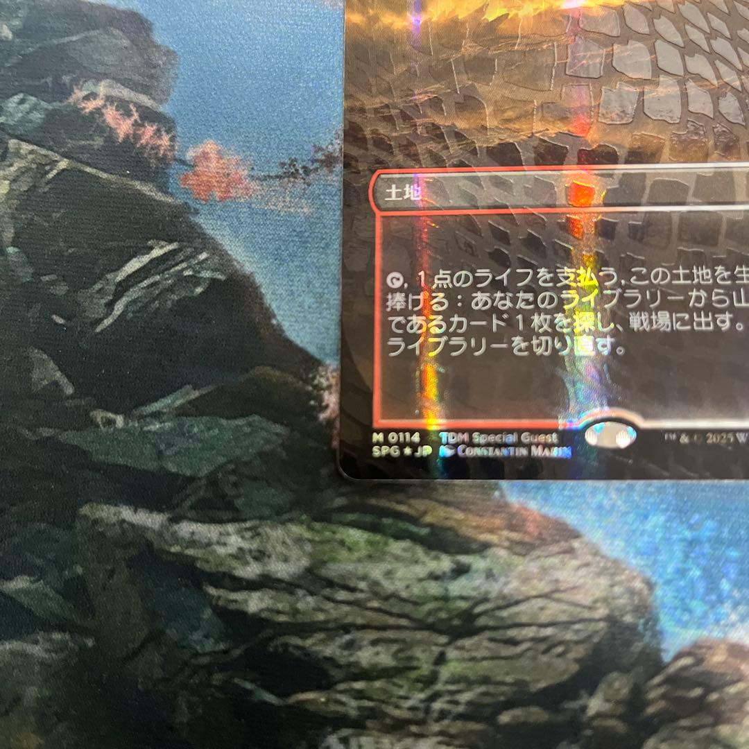 【タケ】MTG 乾燥台地/Arid Mesa ドラゴンスケイルFoil